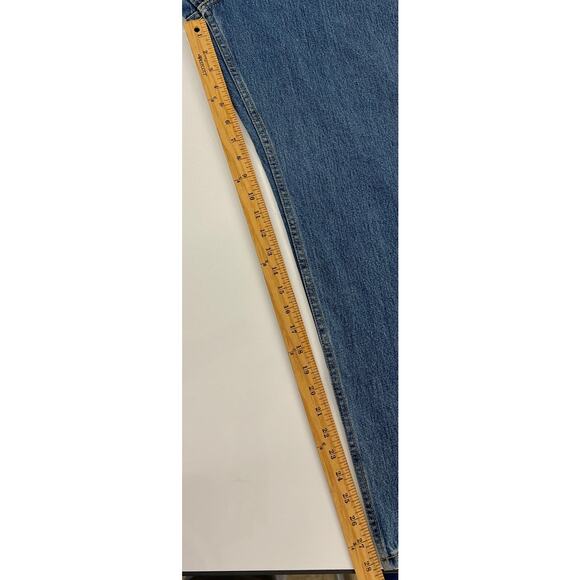 Levi Men's 550 Jeans Size 52" x 30" Relaxed Fit Big & Tall Cotton Light Blue - Picture 9 of 9